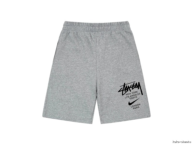 Stussy Co-branded Sporty Grey Shorts