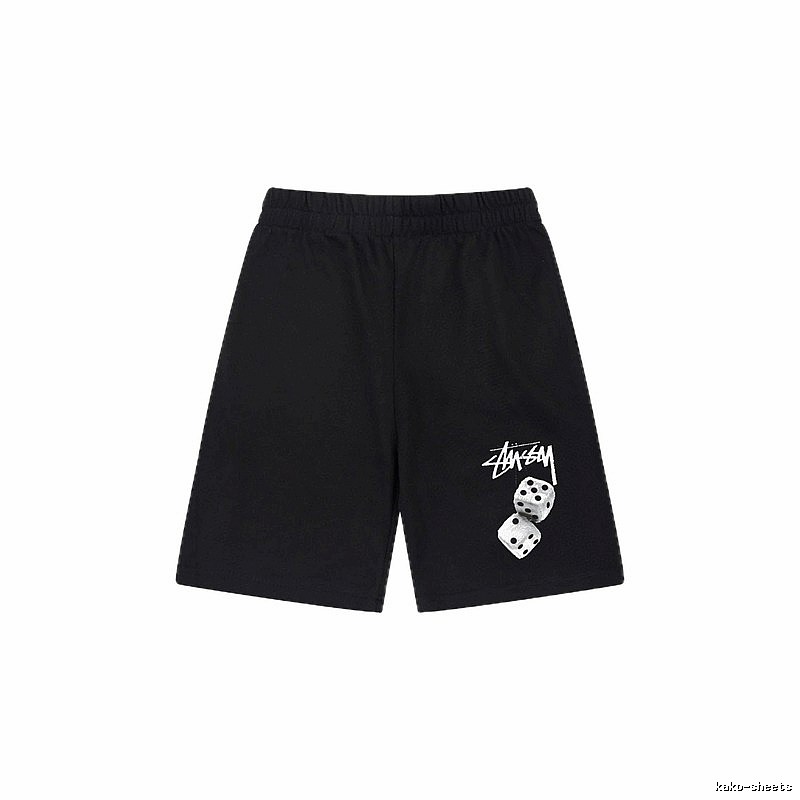 Stussy dice print style shorts