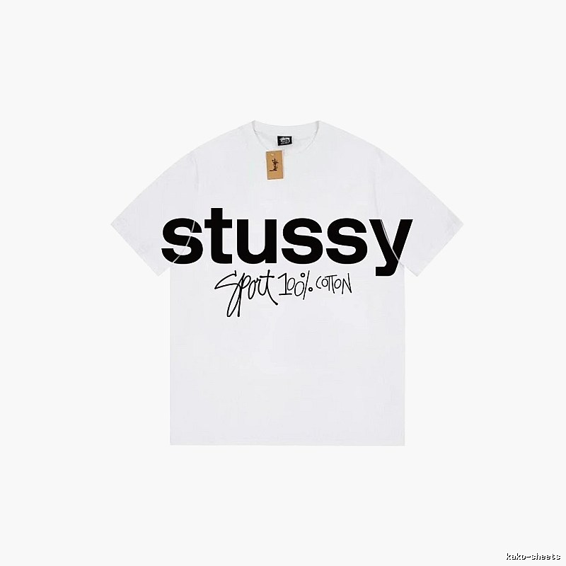 Stussy Gift Ready Graphic T-shirt Black White Stussy with Standout Detail