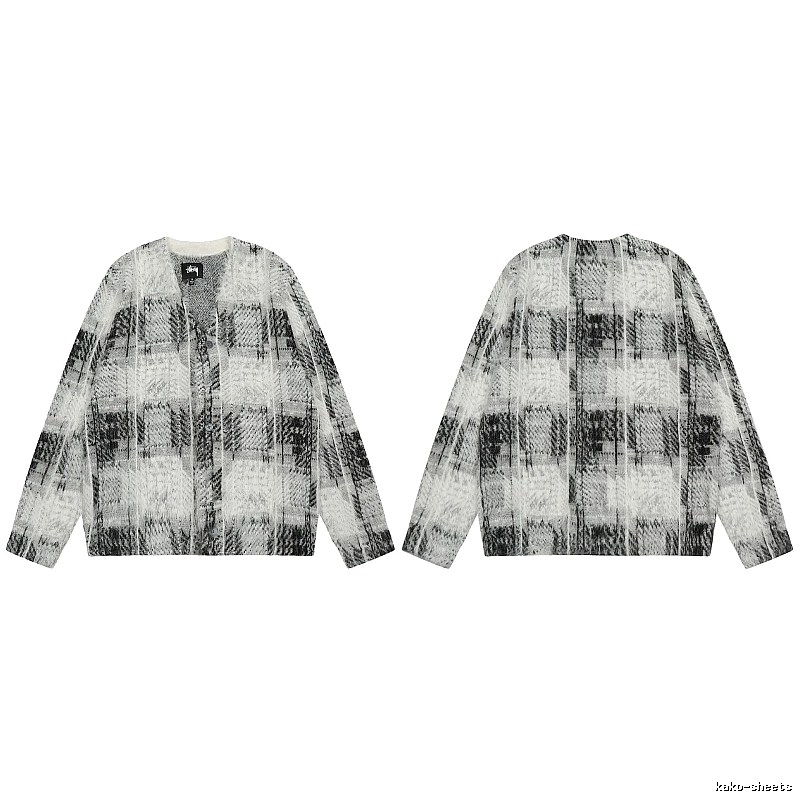 Stussy Gray Swirl Graphic SweatShirt Gift Ready