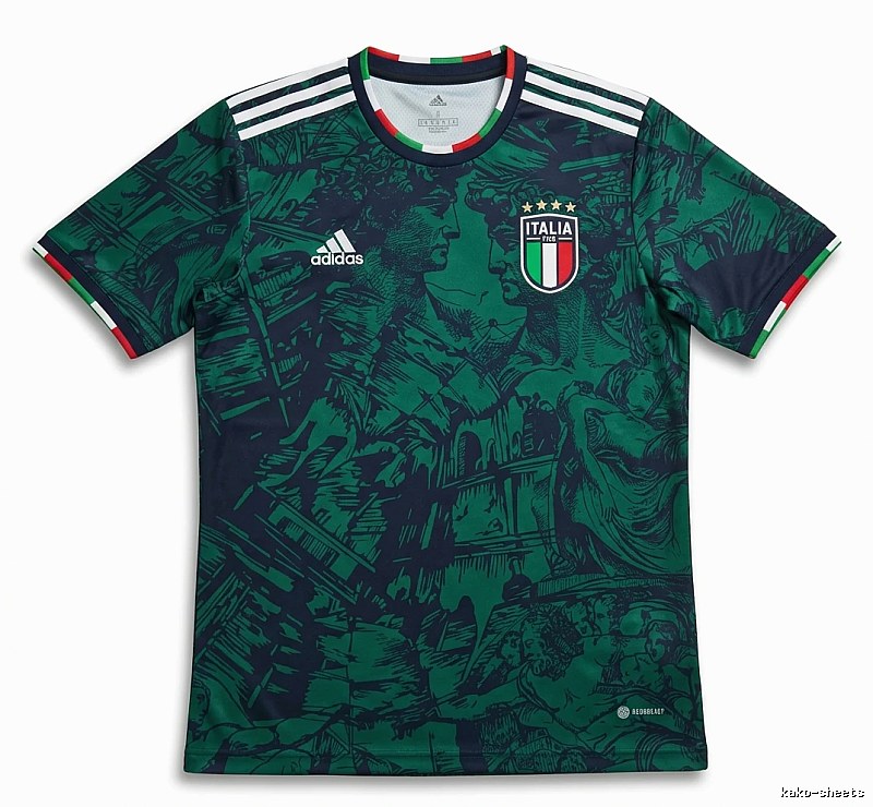 Stussy Italian retro style green T-shirt