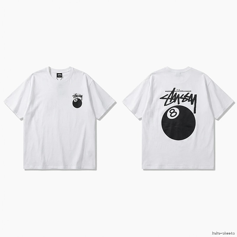 Stussy trendy style white T-shirt