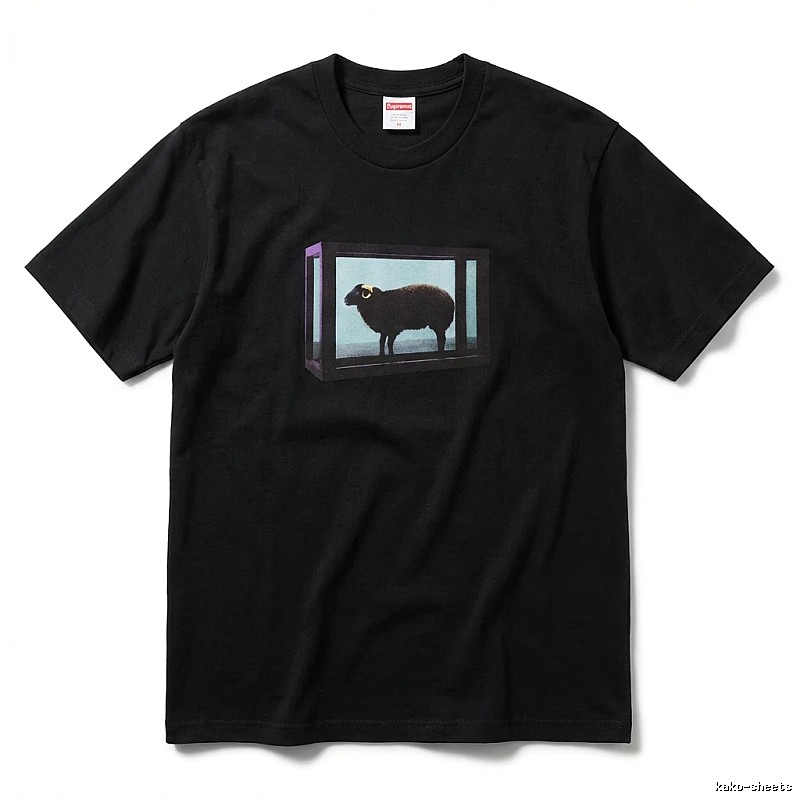 Supreme Art Style Black T-shirt