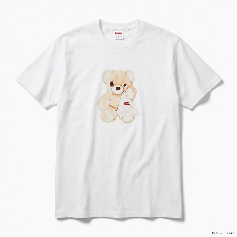 Supreme Bear Trend Brand White T-shirt