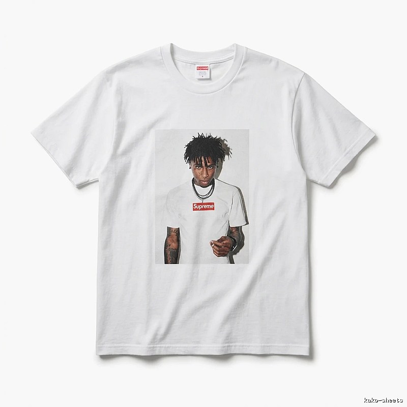 Supreme Portrait Style White T-shirt