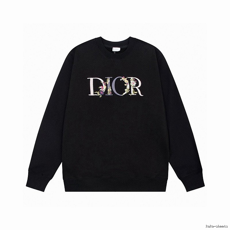 Sweatshirt by Dior with Black Sweatshirt with Dior Floral