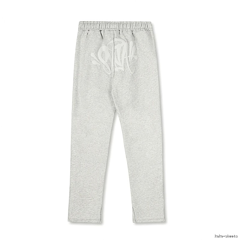 SynaWorld Trendy Cool Style Light Gray Sweatpants