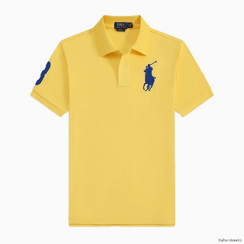 The classic yellow shirt of Ralph Lauren Polo.