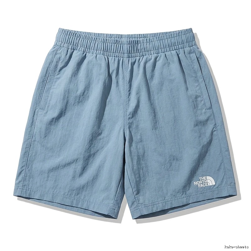 The North Face casual style light blue shorts