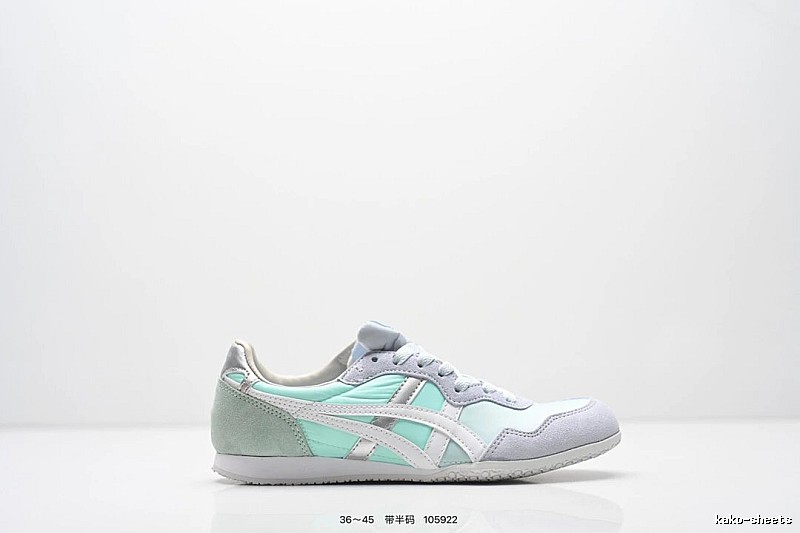 Tiger of Onitsuka retro light blue sports shoes