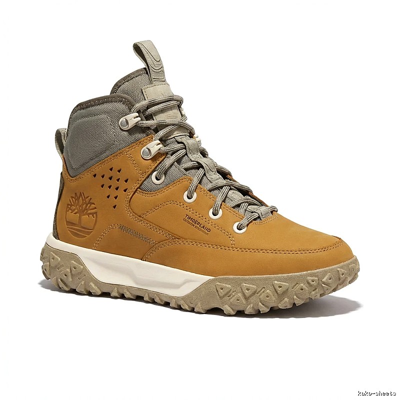 Timberland outdoor-style tan boots