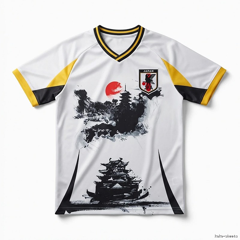 Tokyo Ghoul and Wind White-Yellow-Black T-shirt