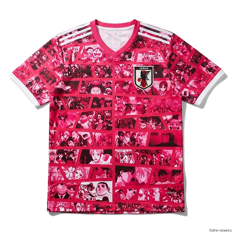Tokyo Ghoul anime-style red short-sleeve