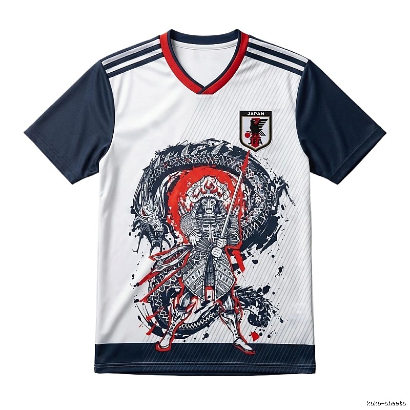 Tokyo Ghoul Samurai Style White T-shirt