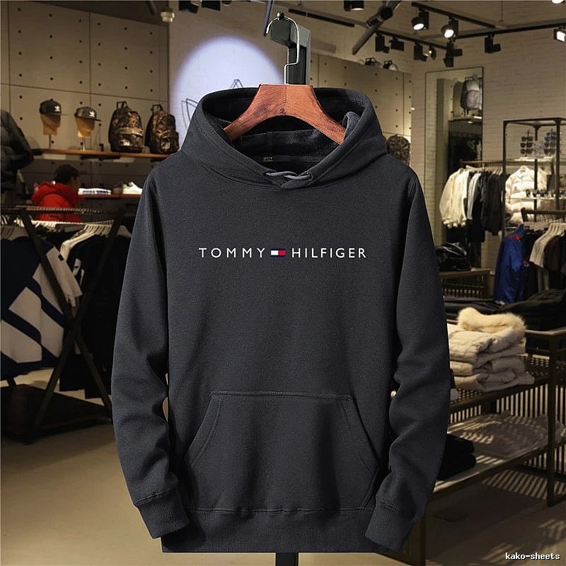 Tommy Hilfiger Streetwear Logo hoodie White Tommy Hilfiger with Logo Accent