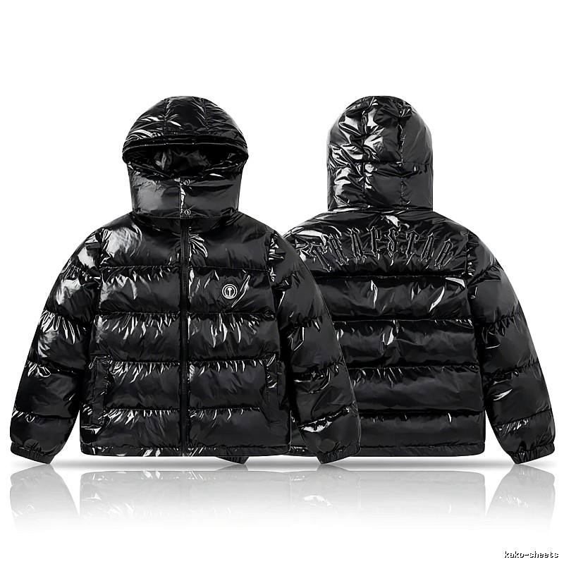 Trapstar Trendy Glossy Black Down Jacket