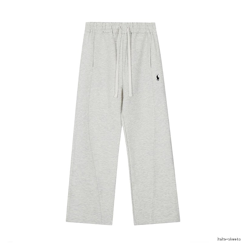 Travel RalphLauren Wide-Leg Sweatpants with small pony mark and relaxed drawstring waist